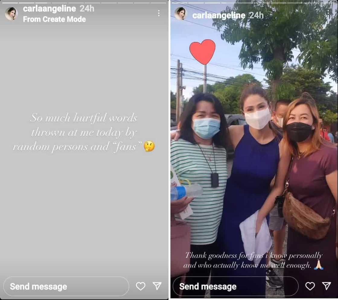 Carla Abellana, nakatanggap umano ng masasakit sa salita mula sa “random persons” at “fans” Carla Abellana, nakatanggap umano ng masasakit sa salita mula sa “random persons” at “fans”