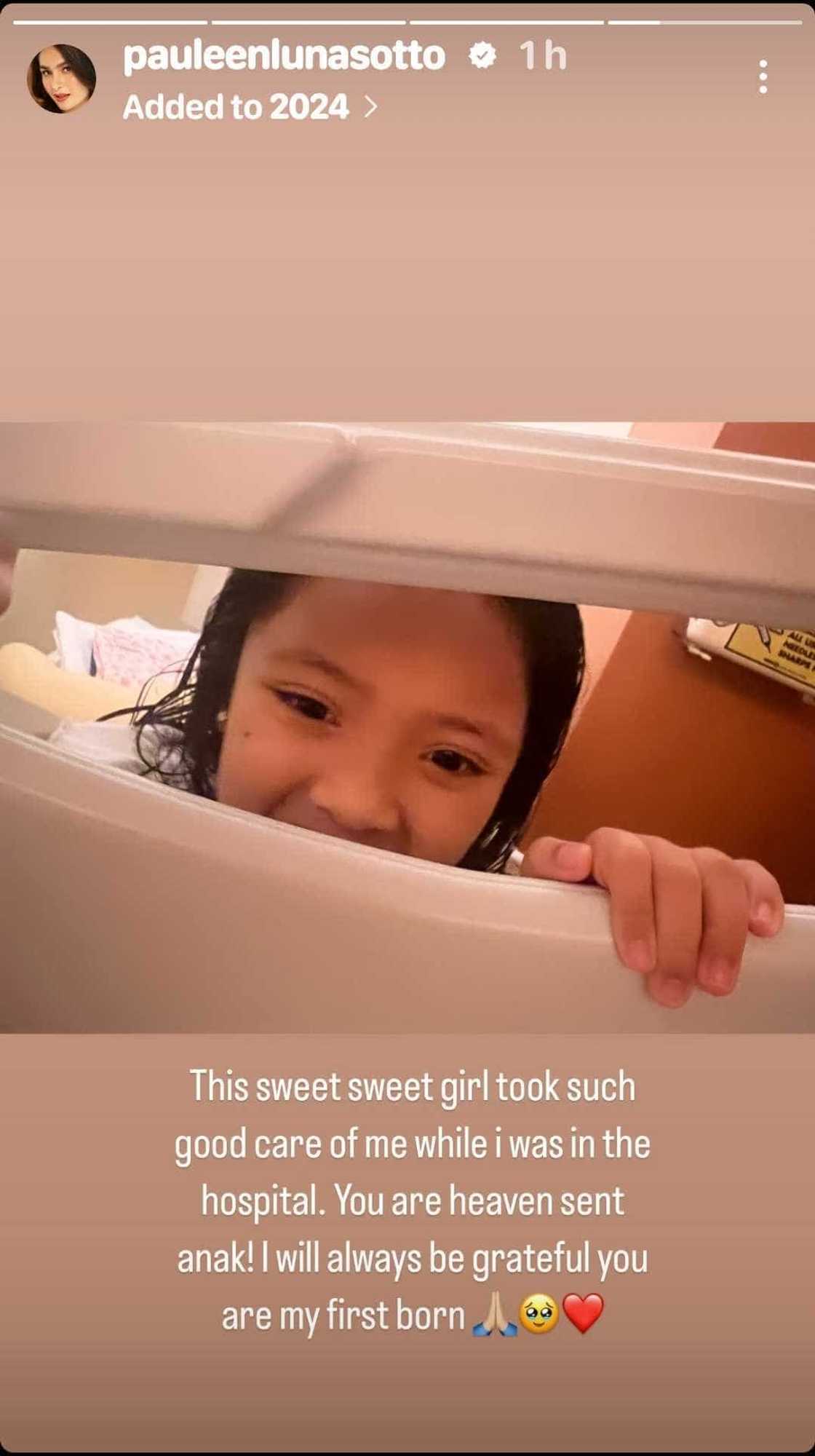 Pauleen Luna, ikinuwento ang tungkol sa pagiging maalaga ni Tali Sotto nang manganak siya kay Mochi