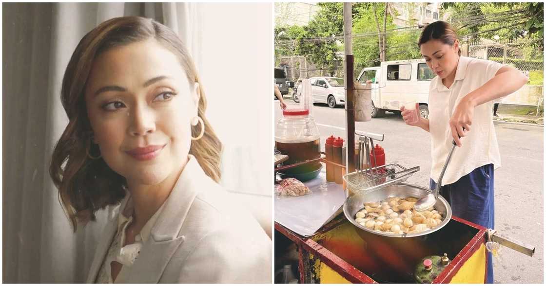 Video ni Jodi Sta. Maria na nagluluto ng tusok-tusok sa daan, viral Video ni Jodi Sta. Maria na nagluluto ng tusok-tusok sa daan, viral