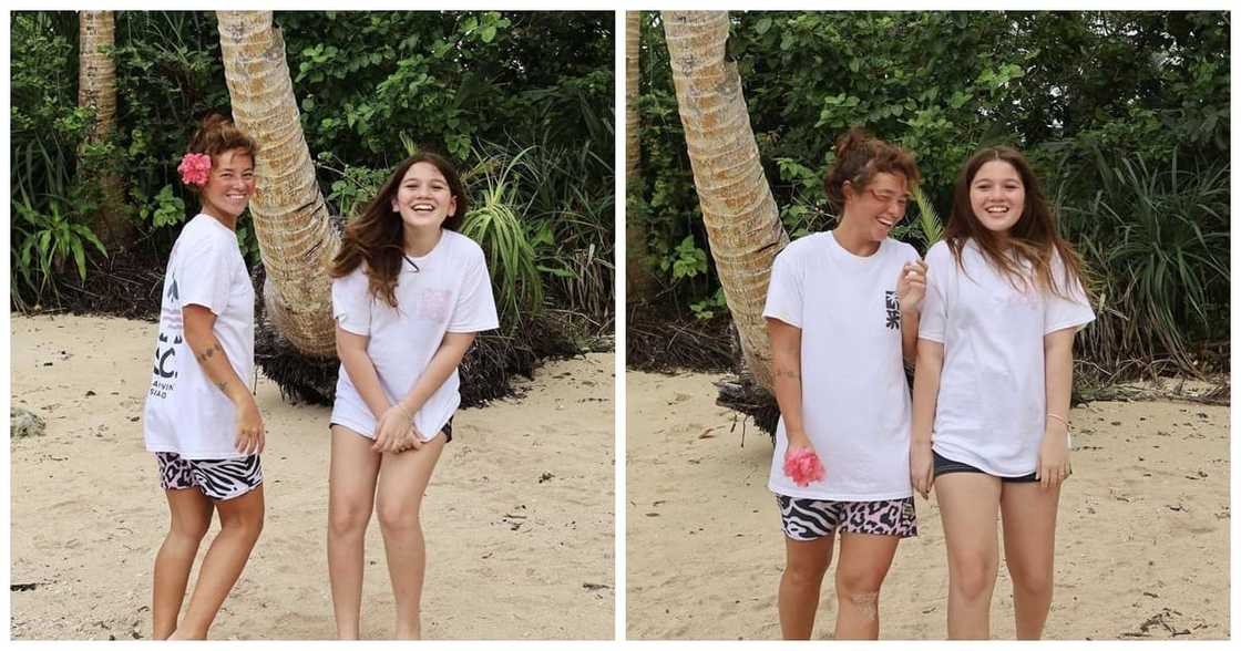 Pictures ni Andi Eigenmann kasama ang kanyang panganay na si Ellie, viral