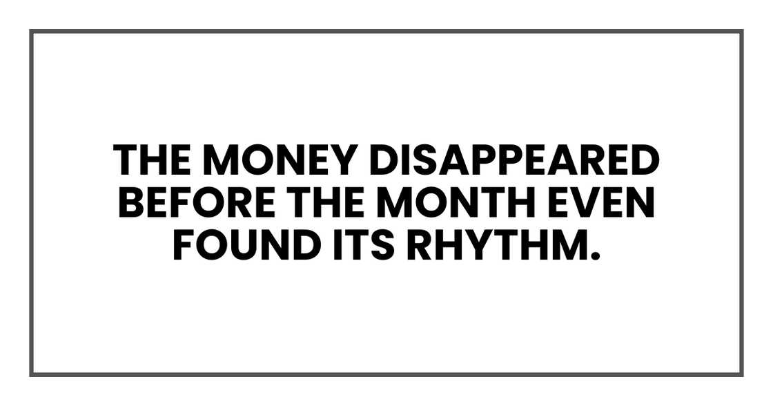 Money pressure. Money pressure.