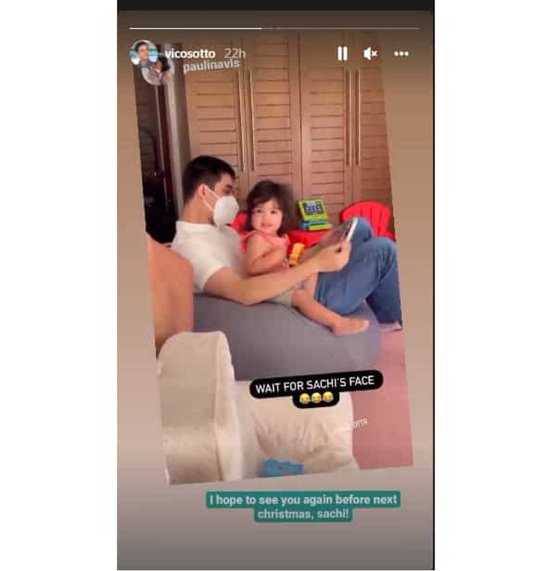 Video of Vico Sotto’s heartwarming bonding moment with niece Sachi goes viral Video of Vico Sotto’s heartwarming bonding moment with niece Sachi goes viral
