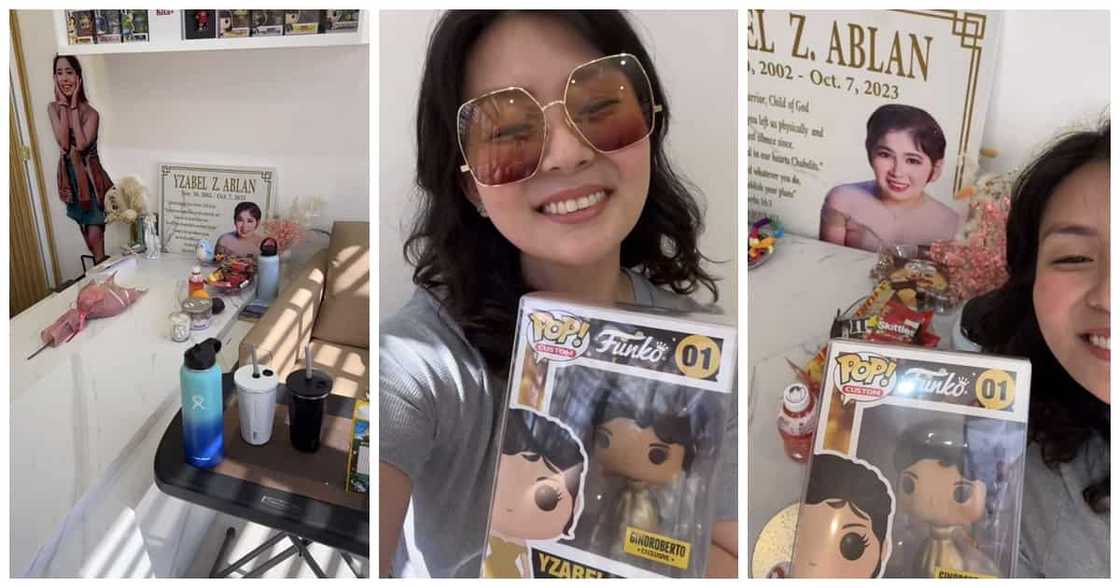 Iwa Moto, binisita ang puntod ni Yzabel Ablan: "I hope happy siya sa gift ko" Iwa Moto, binisita ang puntod ni Yzabel Ablan: "I hope happy siya sa gift ko"
