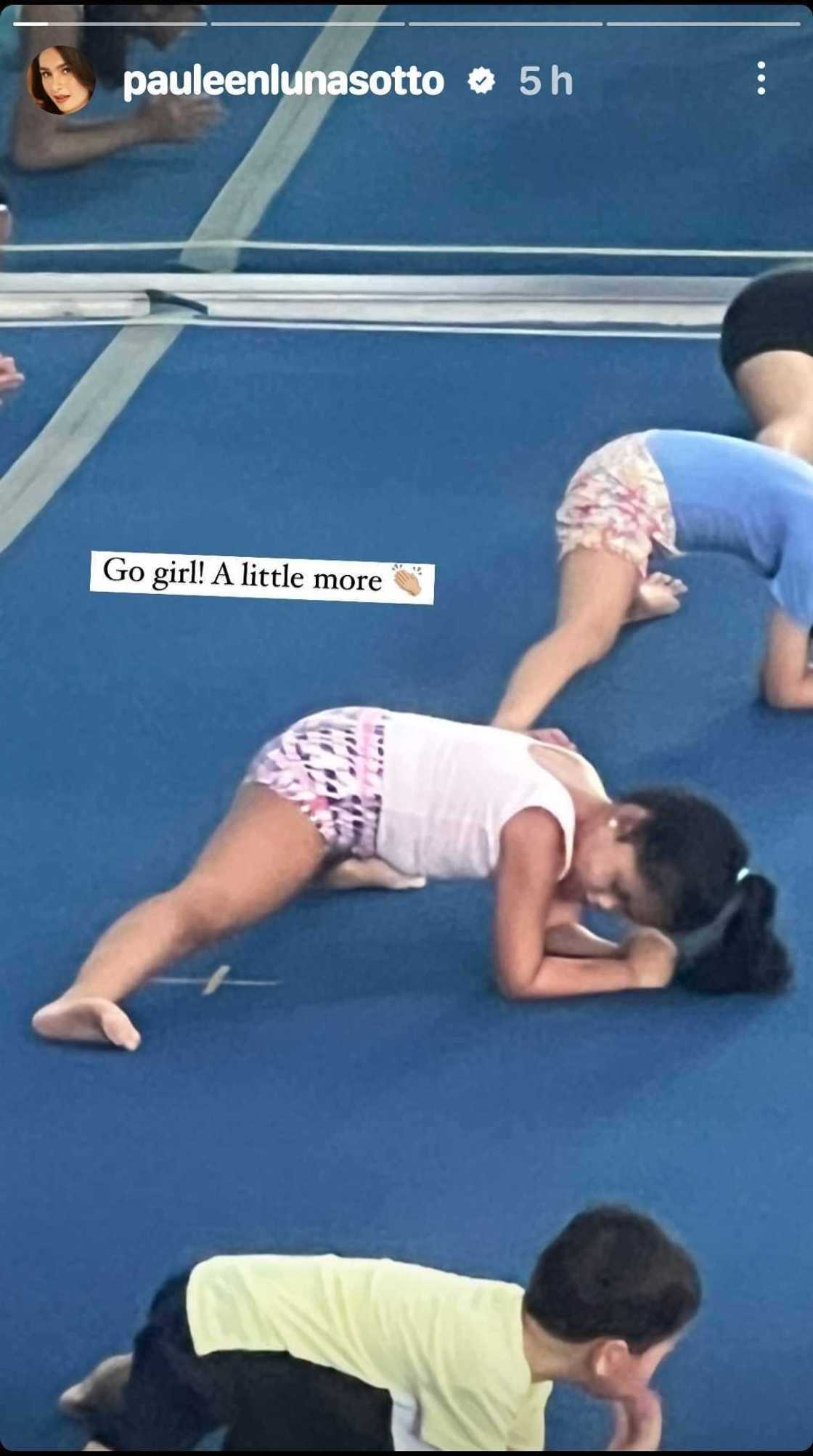 Pauleen Luna, proud na nag-post ukol sa gymnastics class ni Tali Sotto: “Go girl!” Pauleen Luna, proud na nag-post ukol sa gymnastics class ni Tali Sotto: “Go girl!”