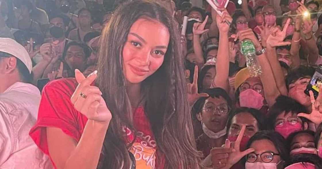 Kylie Versoza joins Leni-Kiko rally amid breakup rumor with Jake Cuenca