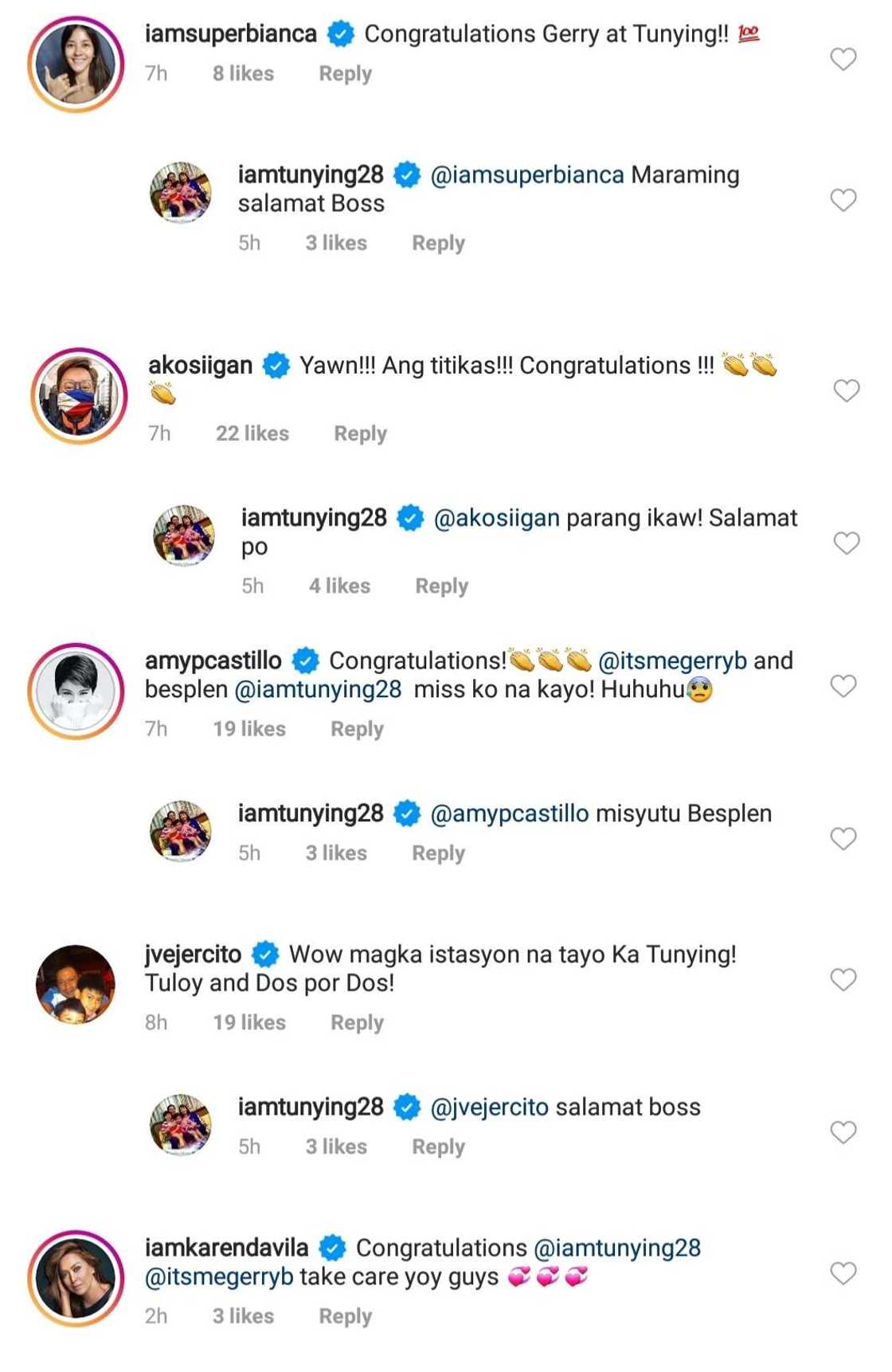 Kapamilya stars react to Anthony Taberna’s transfer to DZRH from DZMM