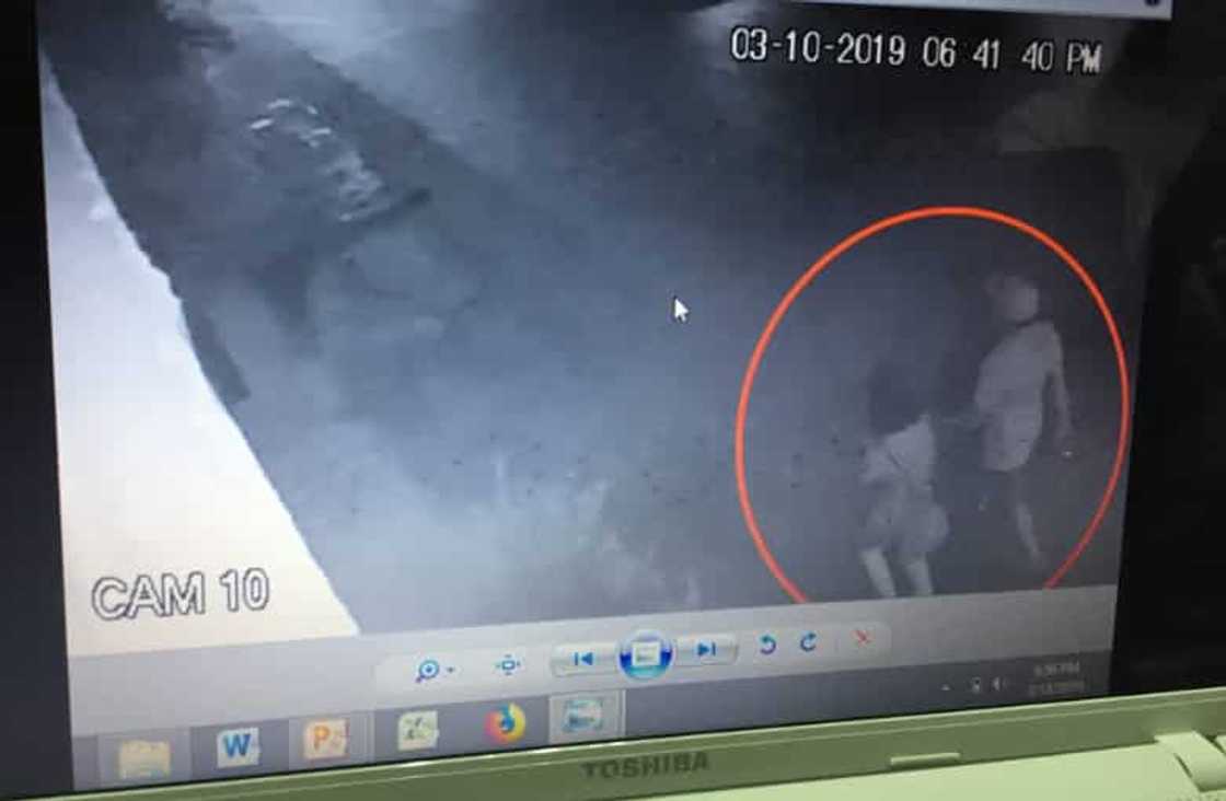 CCTV footage showing Christine Silawan and suspect sheds light on the case