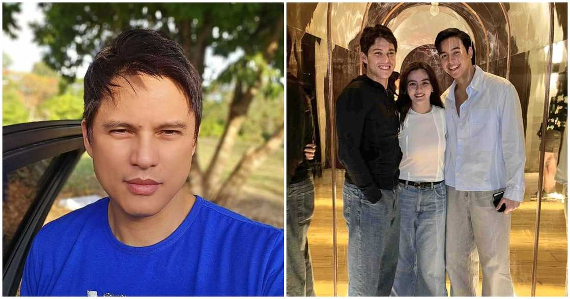 Zoren Legaspi sa sinend ni Cassy matapos niyang tanungin kung asan ito: "What the heck"