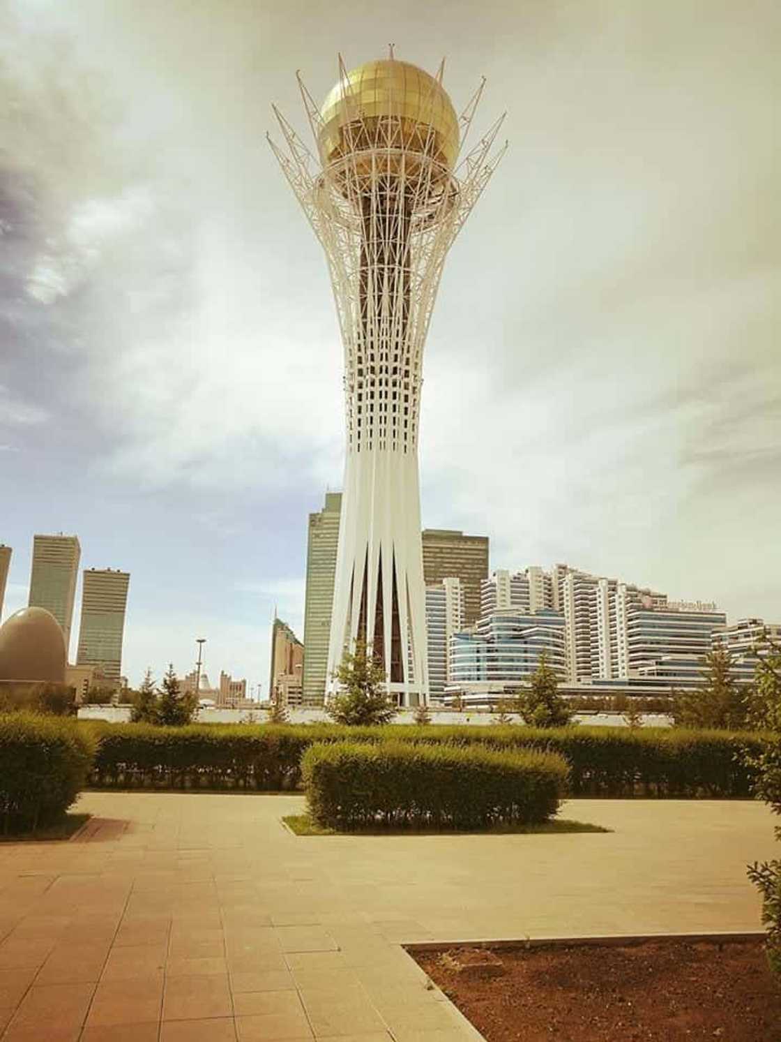 Bayterek Tower observation deck Bayterek Tower observation deck