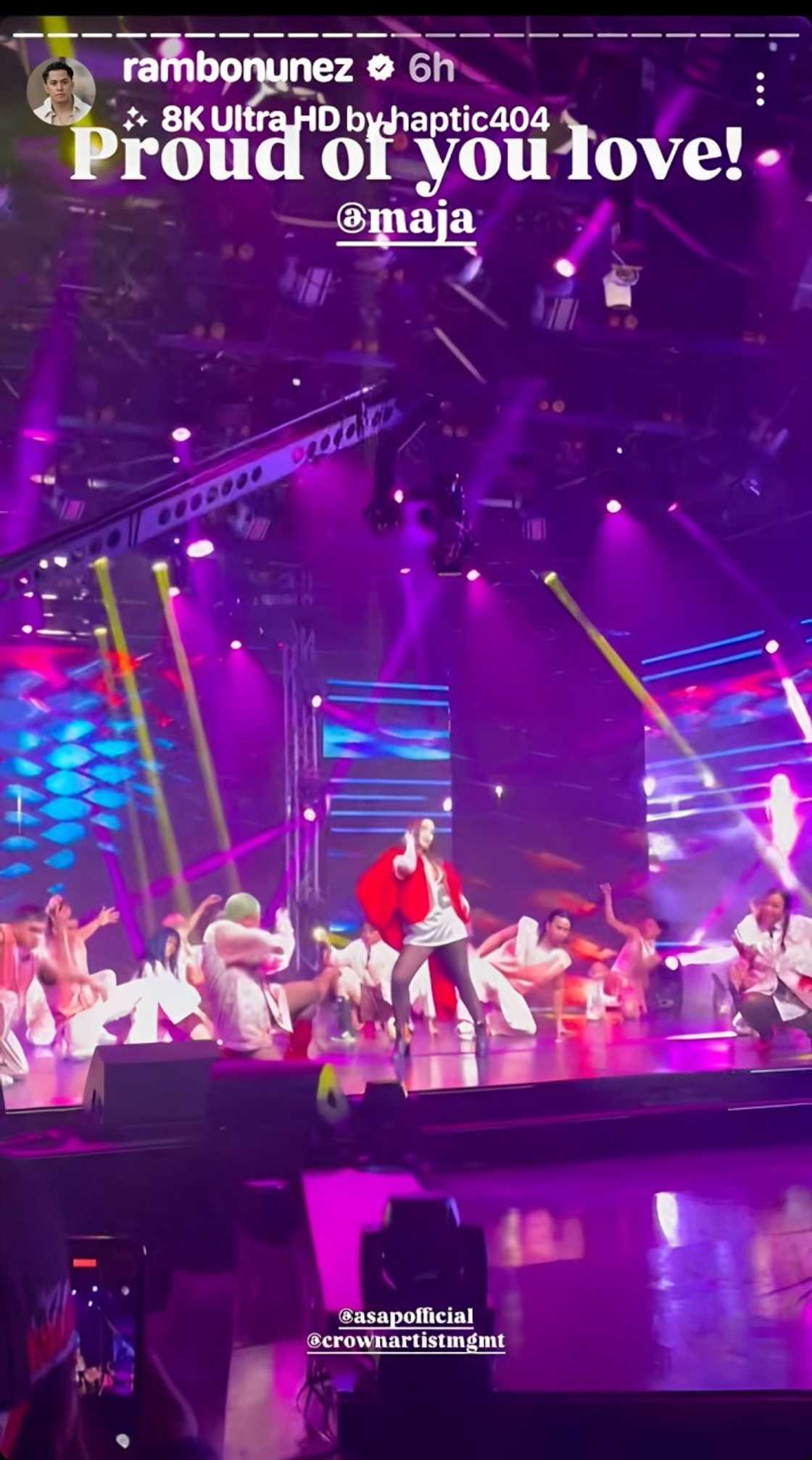 Rambo Nuñez, may sweet posts para kay Maja Salvador matapos ang trending 'ASAP' comeback niya Rambo Nuñez, may sweet posts para kay Maja Salvador matapos ang trending 'ASAP' comeback niya