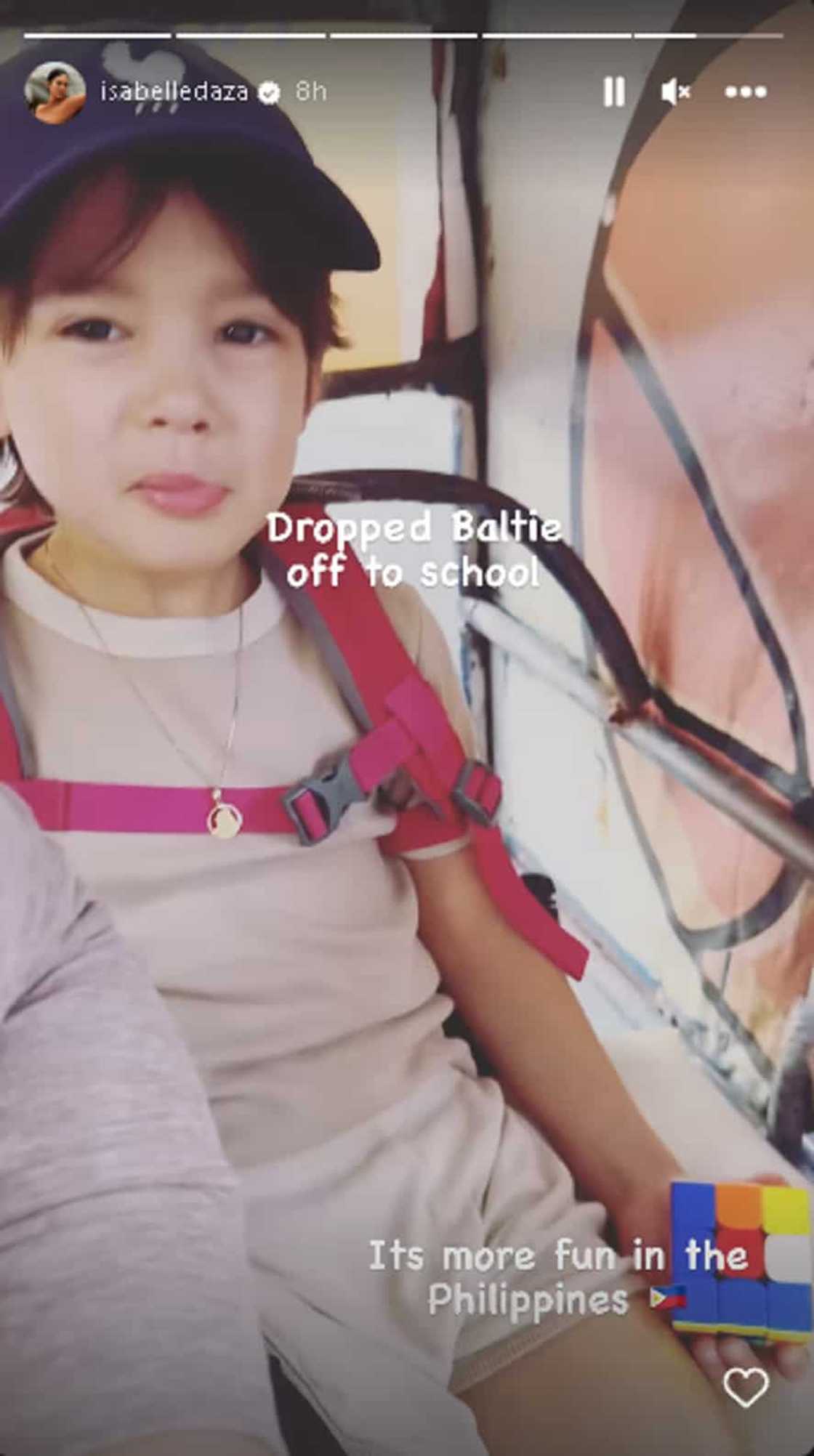 Isabelle Daza, ipinamalas kung gaano siya ka ‘down to earth’; inihatid niya ang anak sa school sakay ng padyak Isabelle Daza, ipinamalas kung gaano siya ka ‘down to earth’; inihatid niya ang anak sa school sakay ng padyak