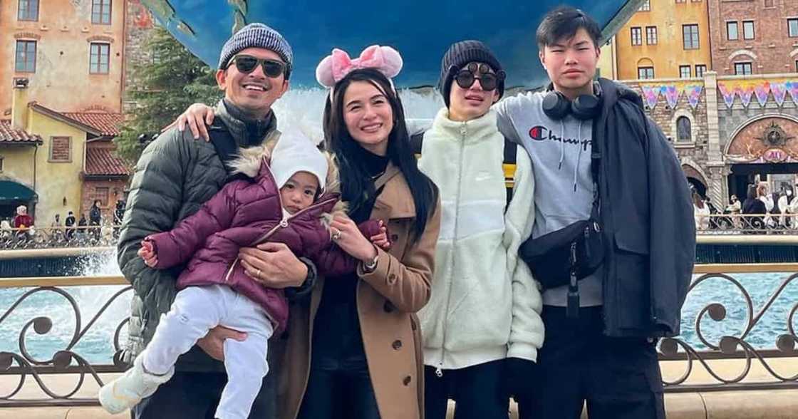 Dennis Trillo shares glimpses of his, Jennylyn Mercado & their kids’ fun Japan trip