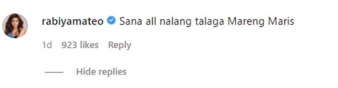 Rabiya Mateo, napa "sana all" sa vlog ni Maris Racal kasama si Rico Blanco Rabiya Mateo, napa "sana all" sa vlog ni Maris Racal kasama si Rico Blanco
