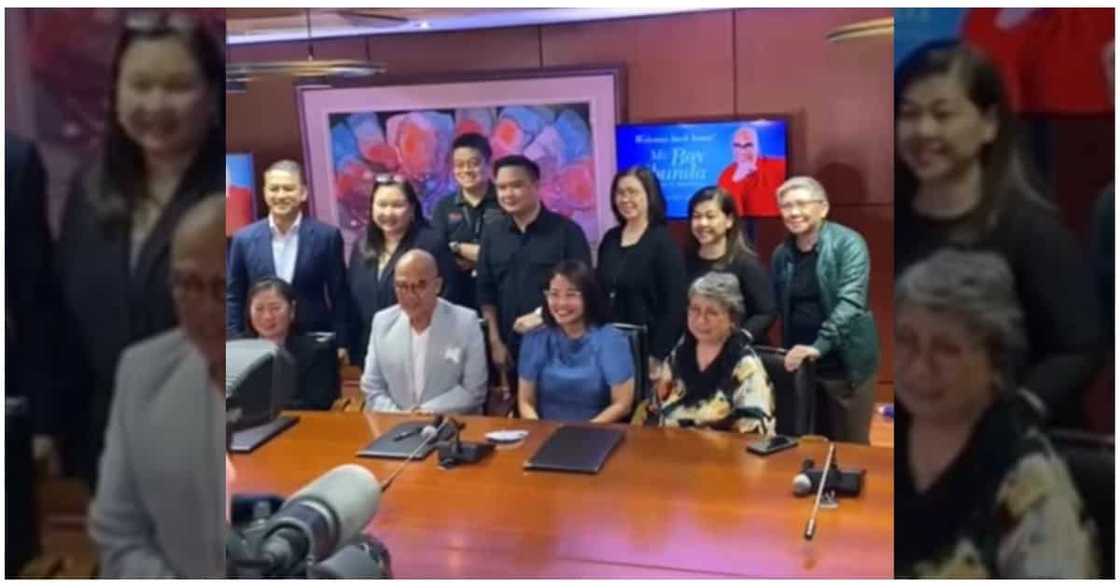 Boy Abunda, nagbabalik bilang Kapuso; pumirma na ng kontrata sa GMA Network Boy Abunda, nagbabalik bilang Kapuso; pumirma na ng kontrata sa GMA Network