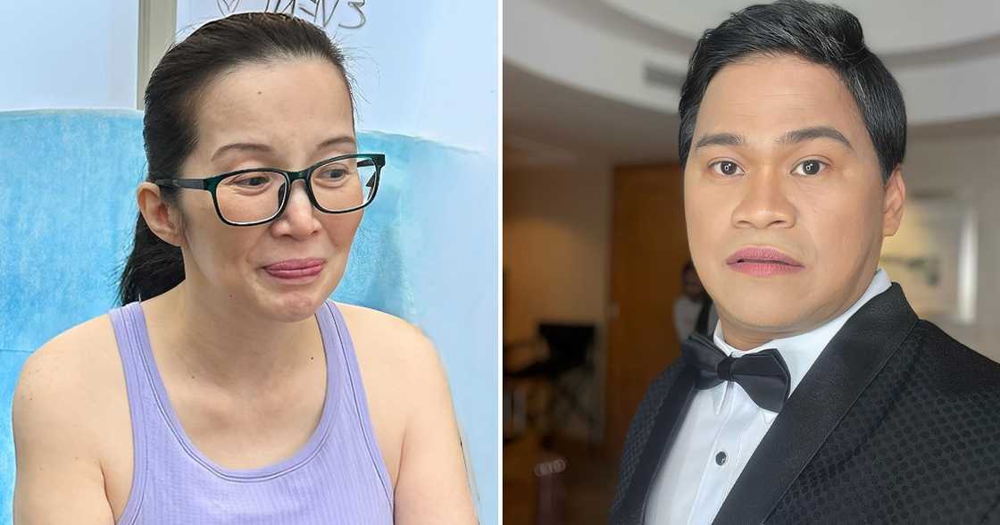 Ogie Diaz, pinabulaanan balitang wala na si Kris Aquino Ogie Diaz, pinabulaanan balitang wala na si Kris Aquino