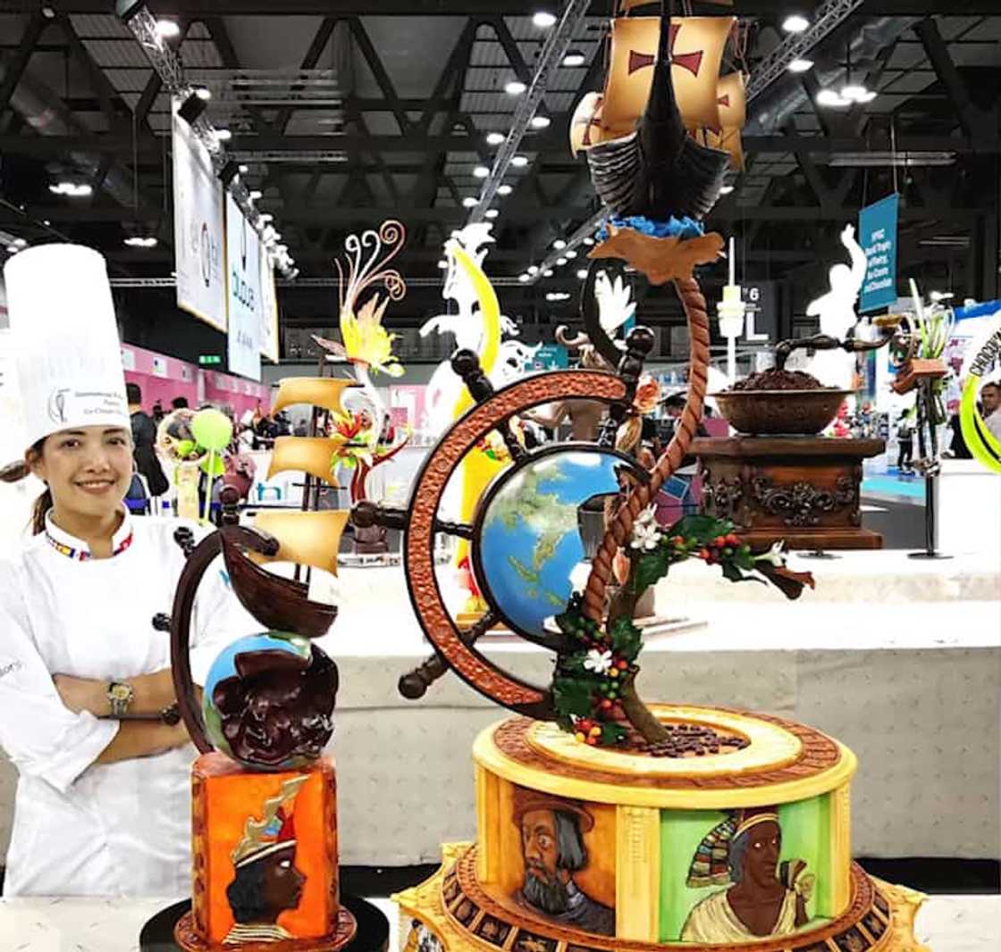 Pinay chef who sculpts 'putik' at a young age, wins international cake design competition Pinay chef who sculpts 'putik' at a young age, wins international cake design competition