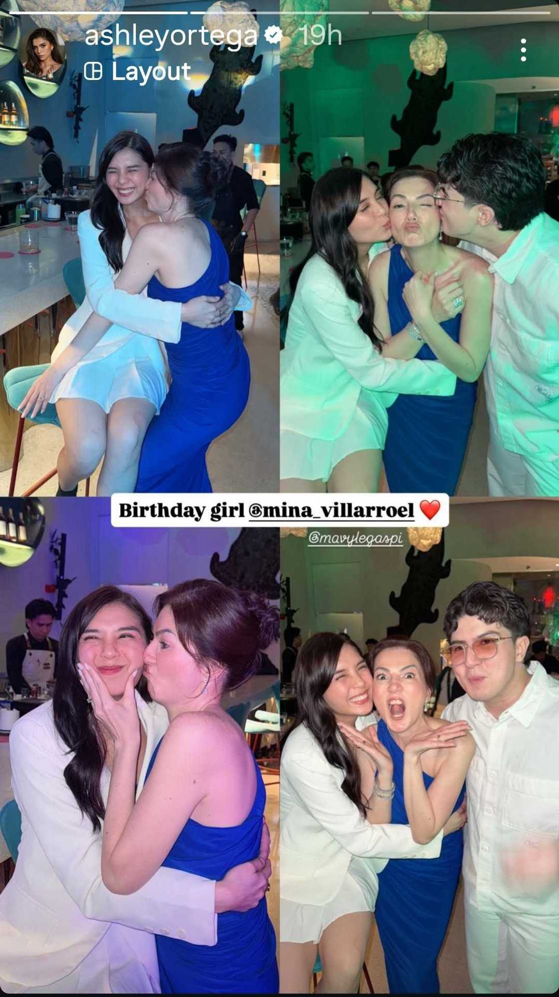 Ashley Ortega shows love for Carmina Villarroel on her 50th birthday Ashley Ortega shows love for Carmina Villarroel on her 50th birthday