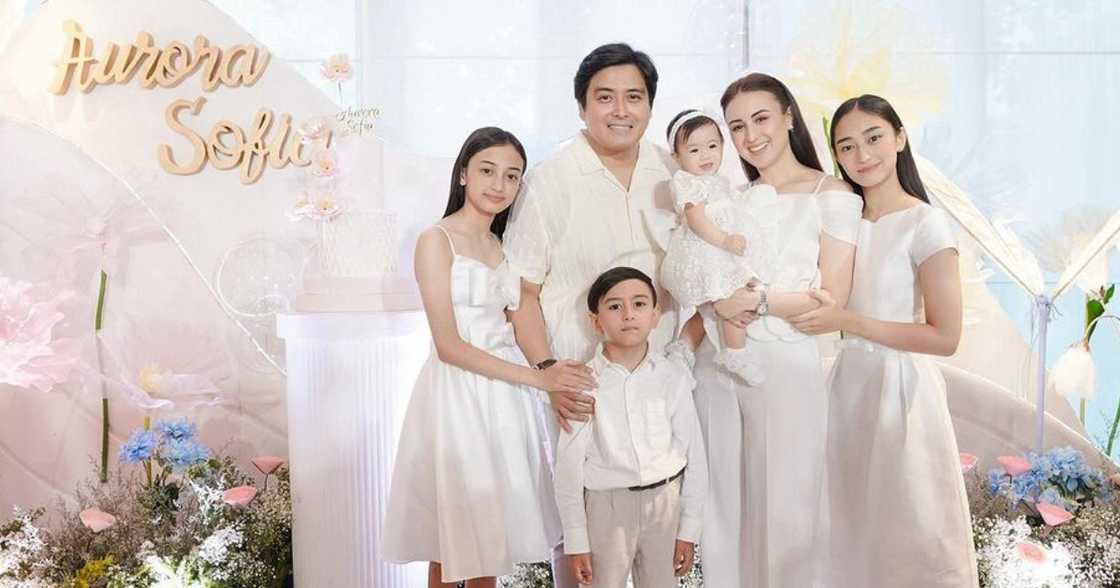 Alfred Vargas' wife Yasmine shares heartwarming photos from daughter Aurora's baptism