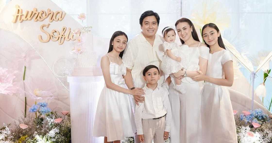 Alfred Vargas' wife Yasmine shares heartwarming photos from daughter Aurora's baptism Alfred Vargas' wife Yasmine shares heartwarming photos from daughter Aurora's baptism