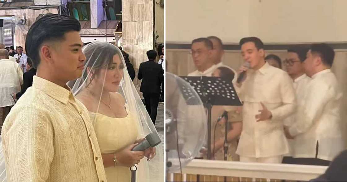 Video ni Erik Santos na kumakanta sa kasal nina Angeline Quinto at Nonrev Daquina, viral Video ni Erik Santos na kumakanta sa kasal nina Angeline Quinto at Nonrev Daquina, viral