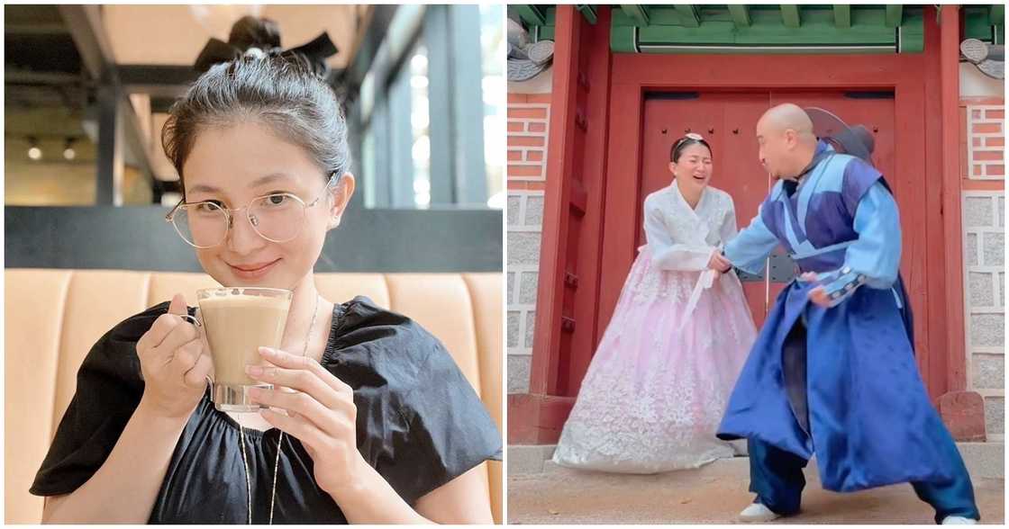 Makuwelang video ni Sheena Halili kasama ang kanyang mister sa Korea, kinaaliwan Makuwelang video ni Sheena Halili kasama ang kanyang mister sa Korea, kinaaliwan