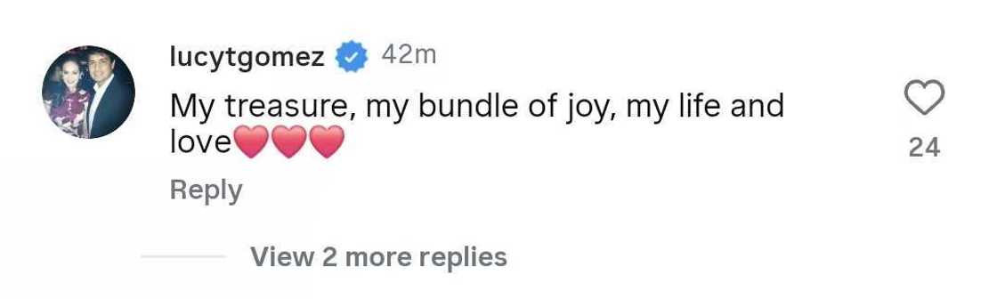 Juliana Gomez pens a sweet birthday message for her mother Lucy Torres Juliana Gomez pens a sweet birthday message for her mother Lucy Torres