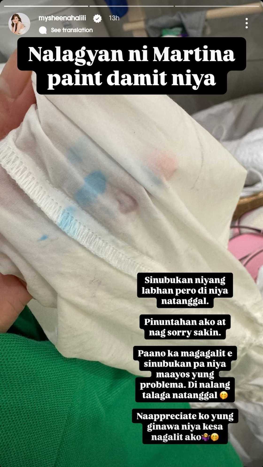 Sheena Halili, hindi nagawang pagalitan ang anak dahil sa ginawa nito: "Paano ka magagalit" Sheena Halili, hindi nagawang pagalitan ang anak dahil sa ginawa nito: "Paano ka magagalit"