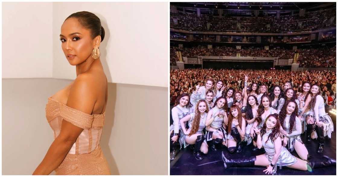 Rochelle Pangilinan, nakiusap para sa mga SexBomb members na di nakasama sa concert Rochelle Pangilinan, nakiusap para sa mga SexBomb members na di nakasama sa concert