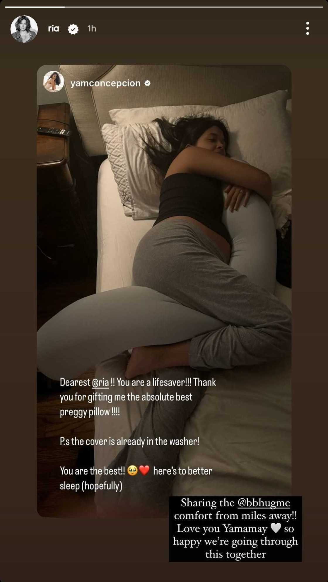 Yam Concepcion, labis na natuwa sa regalo ni Ria Atayde: "You are a lifesaver" Yam Concepcion, labis na natuwa sa regalo ni Ria Atayde: "You are a lifesaver"