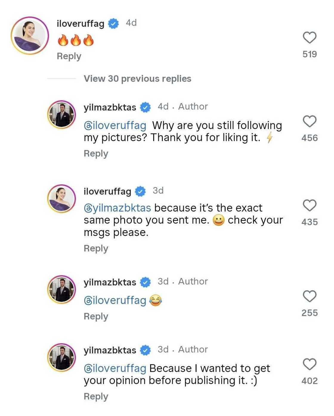 Ruffa Gutierrez, sinagot ang tanong ni Yilmaz Bektas: "Check your messages"