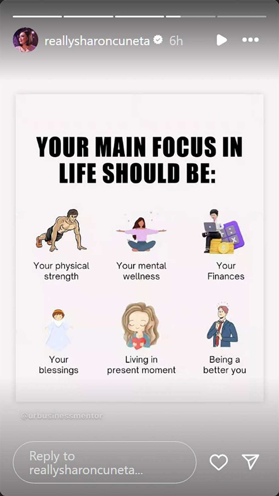 Sharon Cuneta, shinare post kung saan dapat naka-focus buhay ng tao: “Being a better you“ Sharon Cuneta, shinare post kung saan dapat naka-focus buhay ng tao: “Being a better you“
