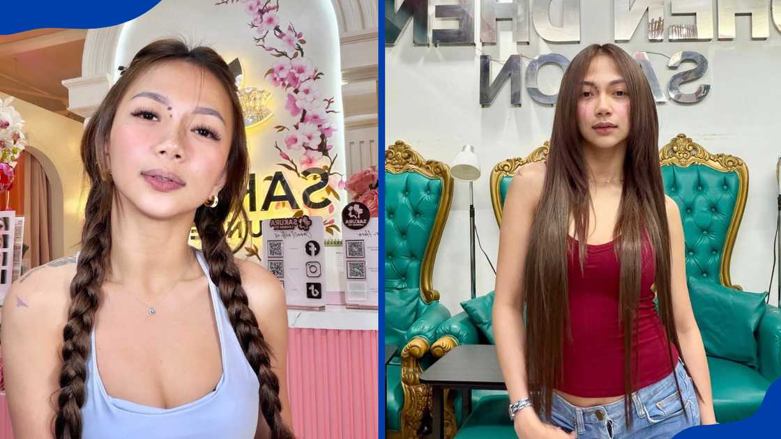 Rica Mae Sanchez, a member of Mocha Girls