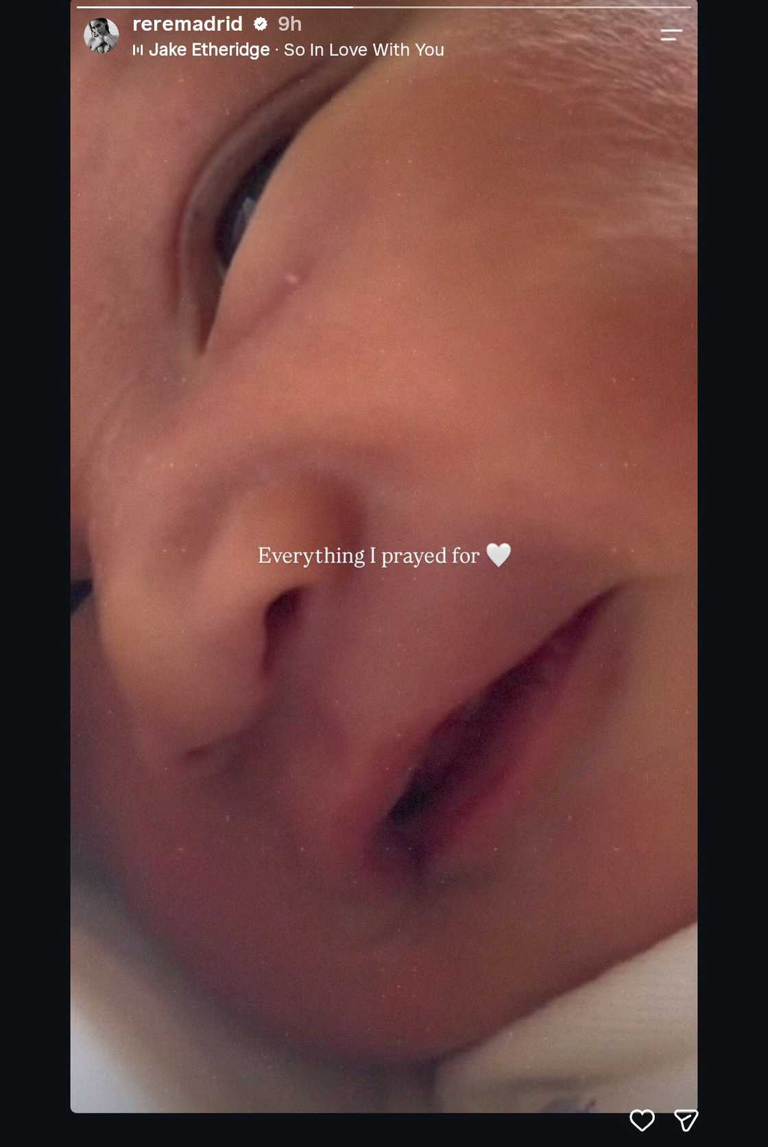 Rere Madrid, may pasulyap sa baby nila ni Kai Sotto