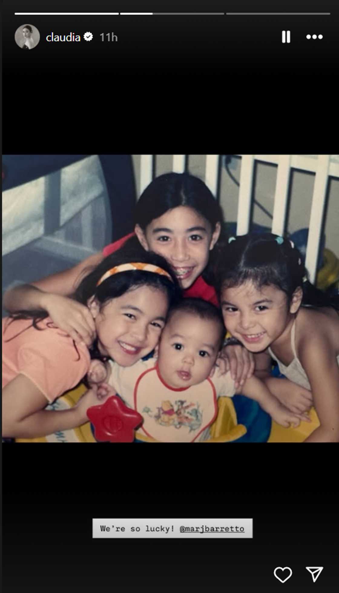 Claudia Barretto/@claudia Claudia Barretto/@claudia