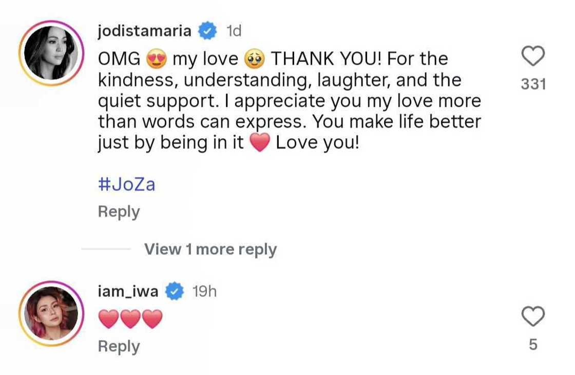 Iza Calzado, binalikan ang naging pangako nila ni Jodi Sta. Maria sa isa't isa Iza Calzado, binalikan ang naging pangako nila ni Jodi Sta. Maria sa isa't isa