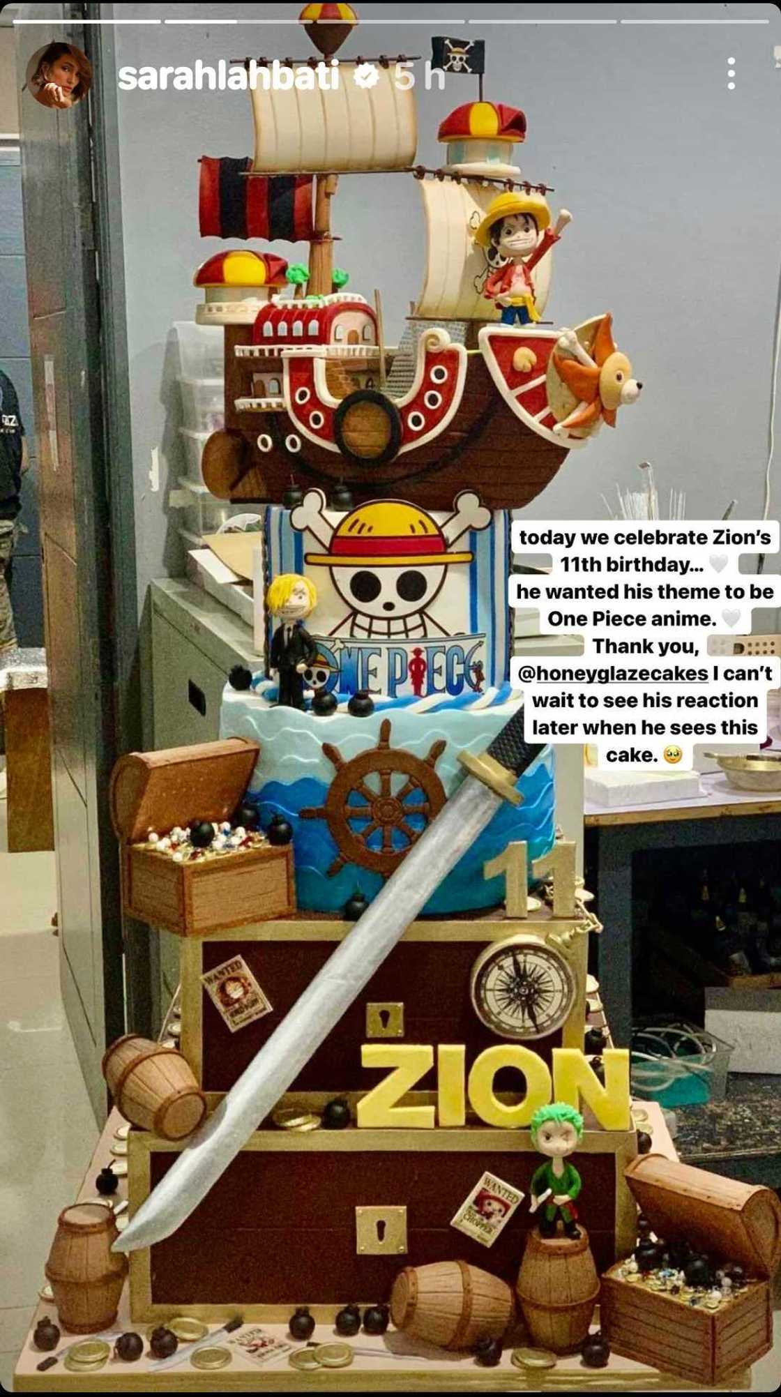 Sarah Lahbati shares glimpses into Zion Gutierrez’s ‘One Piece’- themed birthday celebration at home