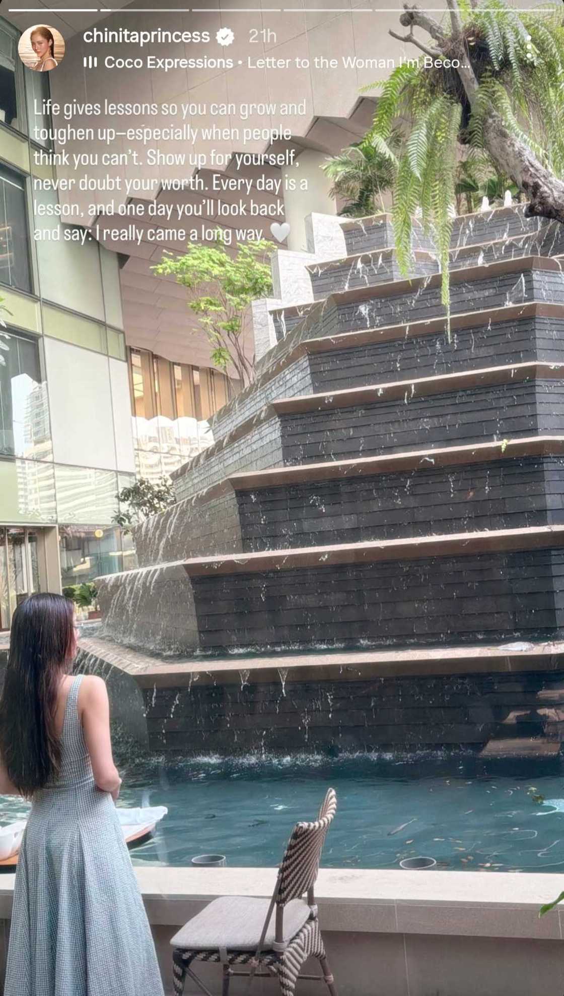 Kim Chiu shares an inspiring message on personal growth and resilience Kim Chiu shares an inspiring message on personal growth and resilience