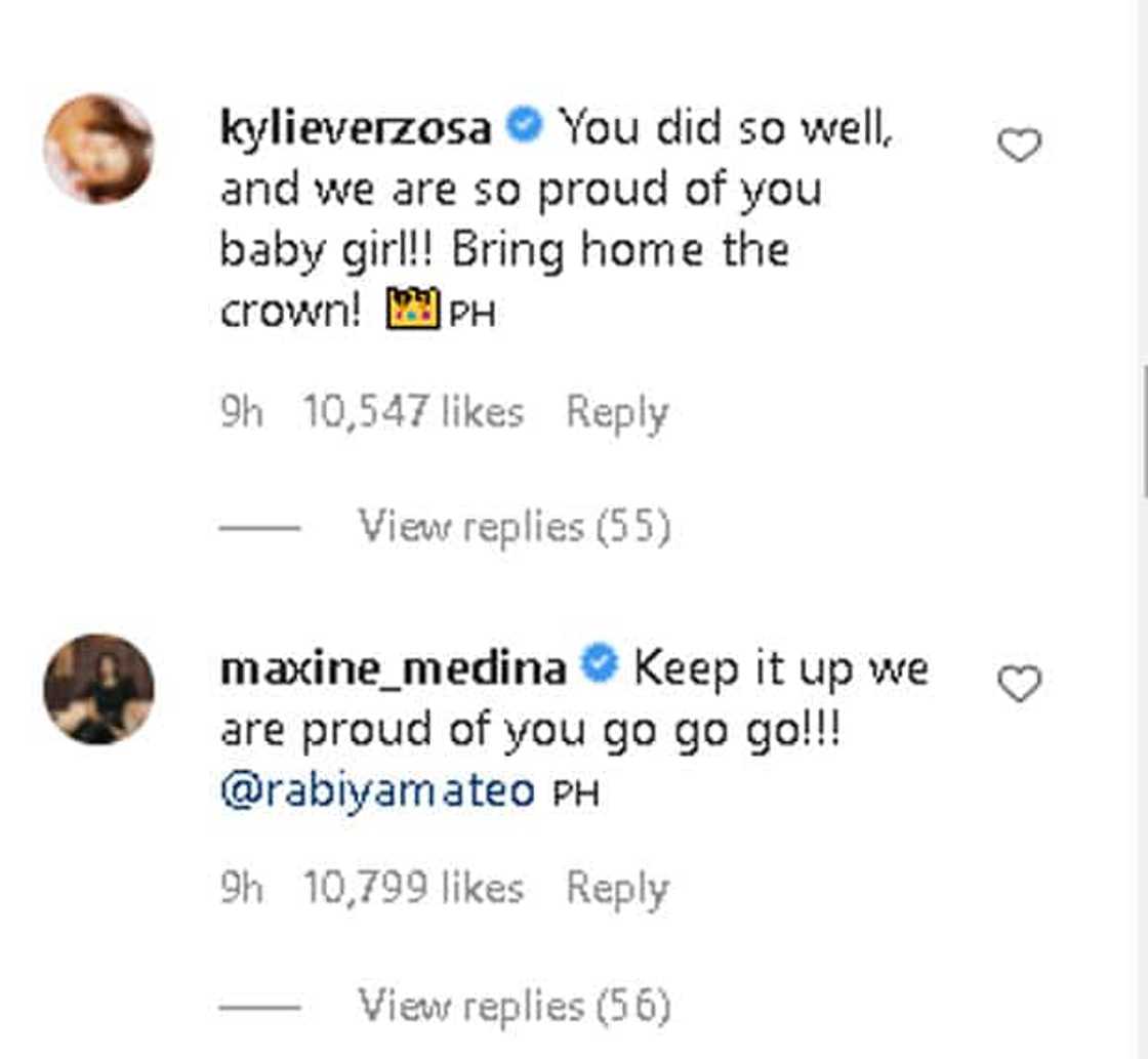 Beauty queens showered Rabiya Mateo with love after viral emotional IG live Beauty queens showered Rabiya Mateo with love after viral emotional IG live