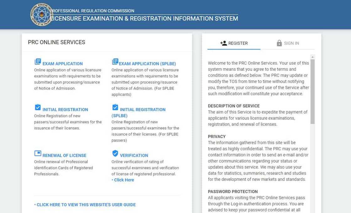 PRC registration PRC registration