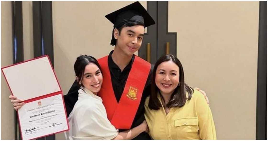Marjorie Barretto shares and thanks Julia Barretto for helping with putting "Leon through school" Marjorie Barretto shares and thanks Julia Barretto for helping with putting "Leon through school"