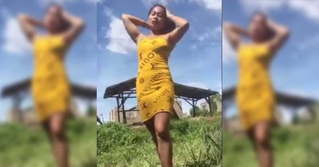 Lady falls into carabao's mudhole while executing slow-mo of "Magandang Dilag" challenge Lady falls into carabao's mudhole while executing slow-mo of "Magandang Dilag" challenge