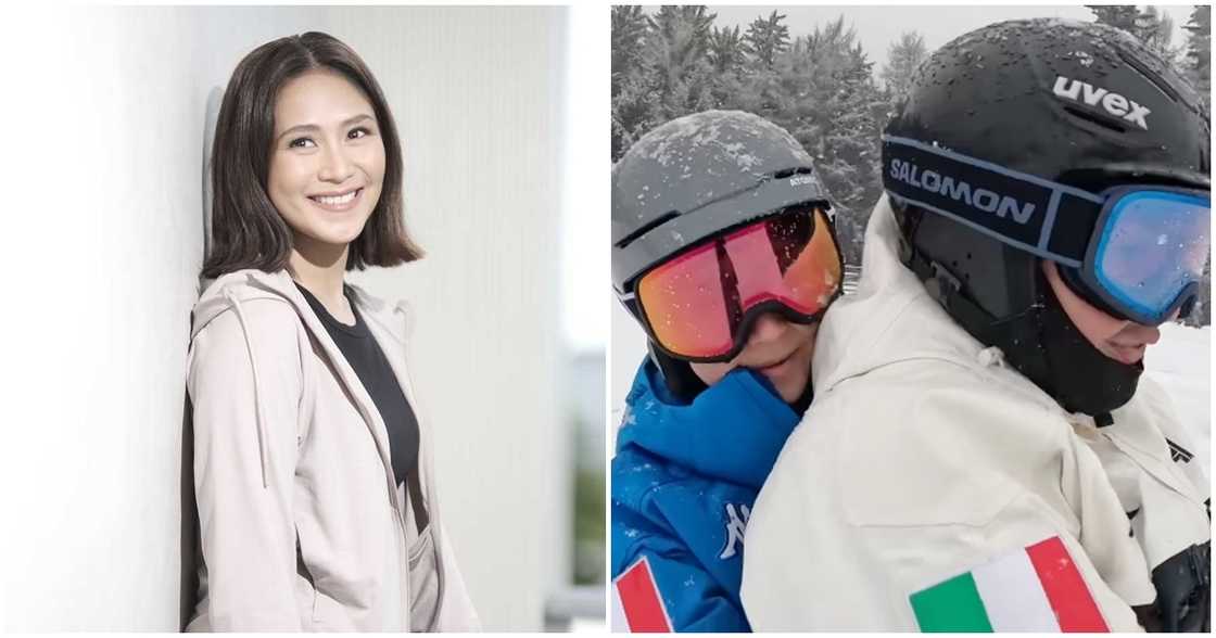 Sarah Geronimo, napa-'hay nako' sa 'trust exercise' ni Matteo Guidicelli Sarah Geronimo, napa-'hay nako' sa 'trust exercise' ni Matteo Guidicelli