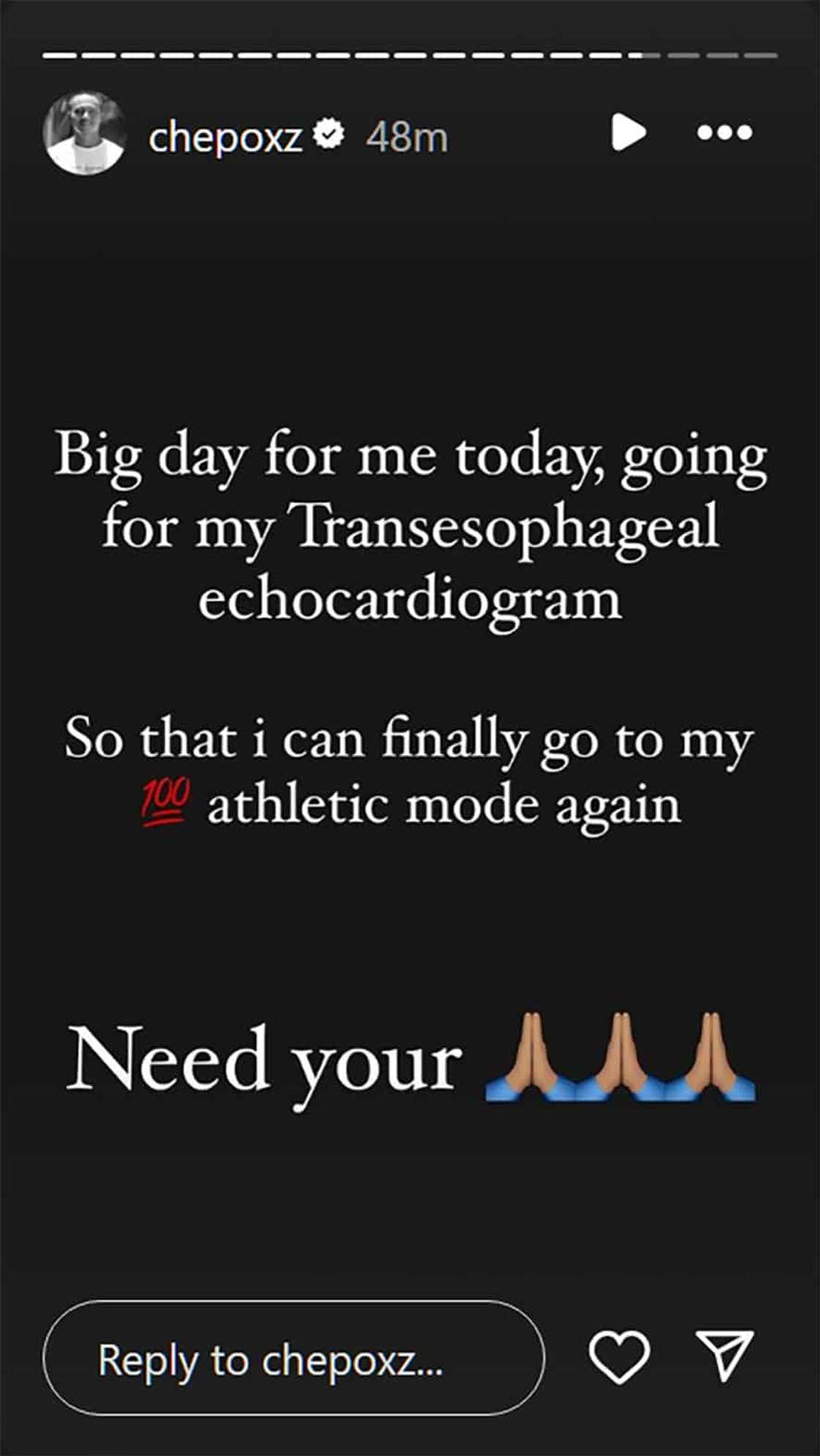 Philmar Alipayo, hiling na ipadasal siya: “Going for my Transesophageal echocardiogram” Philmar Alipayo, hiling na ipadasal siya: “Going for my Transesophageal echocardiogram”