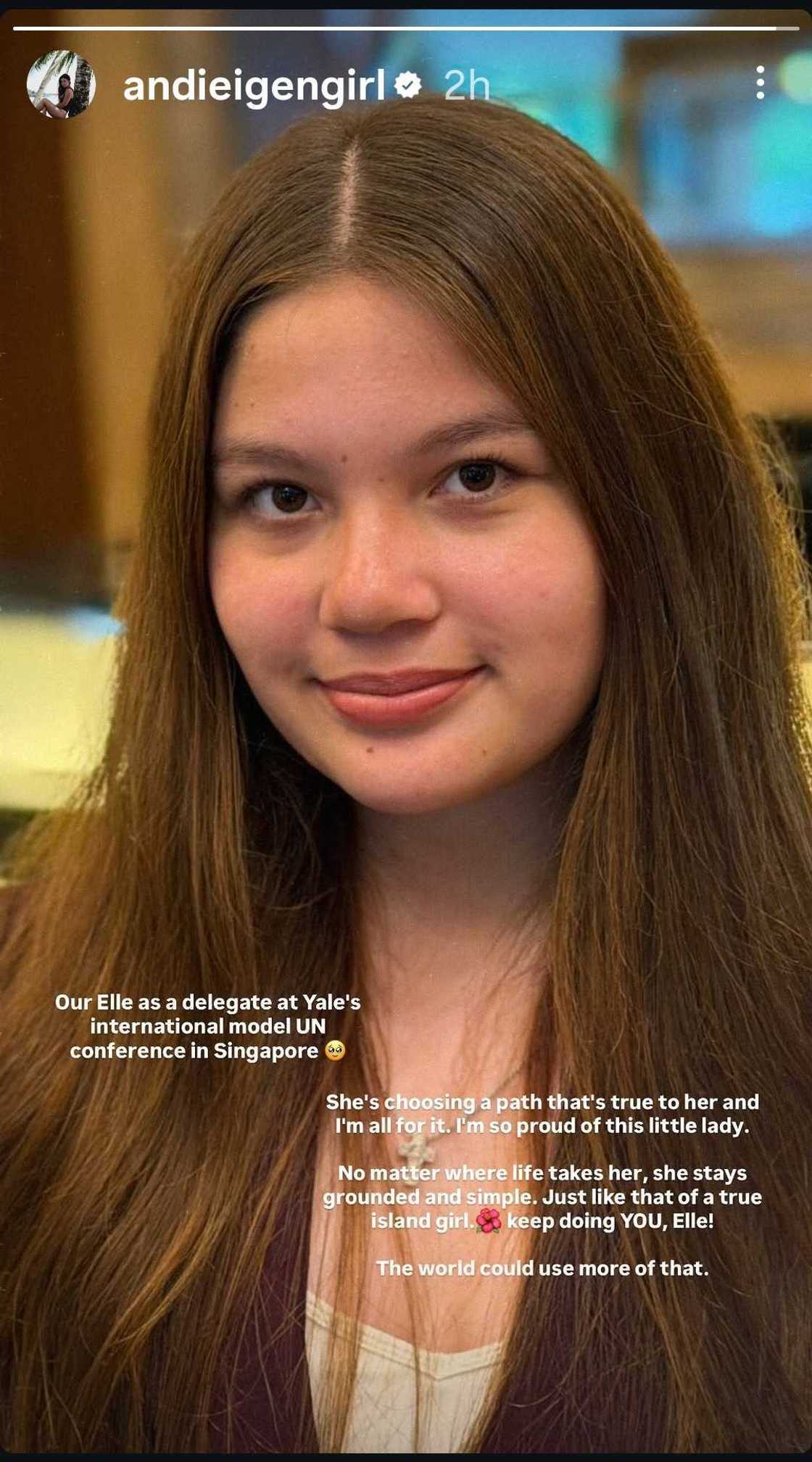 Andi Eigenmann, proud sa bagong milestone ng anak na si Ellie