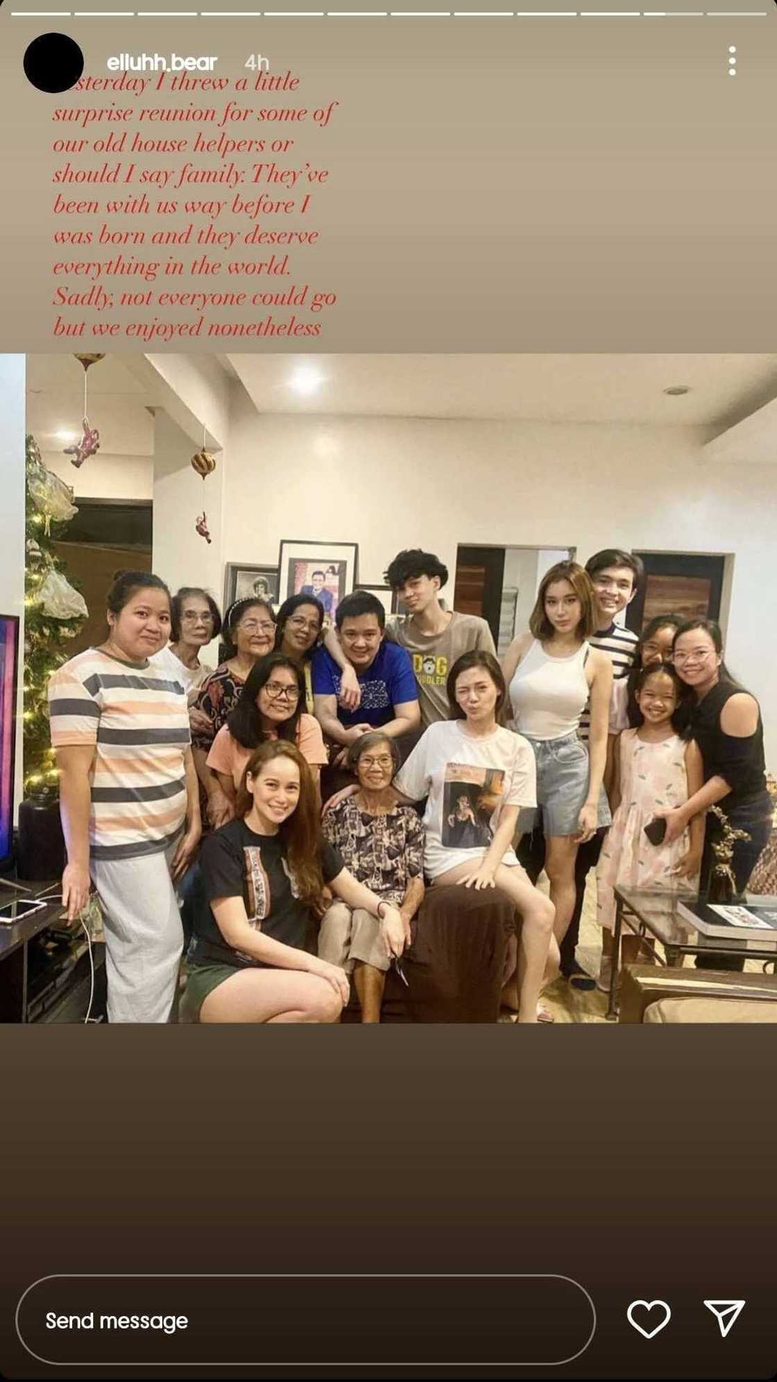 Raffa Castro, nagpa-surprise reunion party para sa kanilang mga kasambahay Raffa Castro, nagpa-surprise reunion party para sa kanilang mga kasambahay