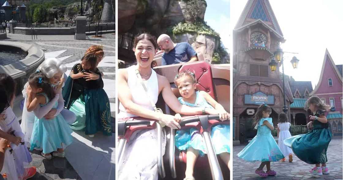 Anne Curtis shares video showing Dahlia, Tili enjoying HK Disneyland's 'World of Frozen' Anne Curtis shares video showing Dahlia, Tili enjoying HK Disneyland's 'World of Frozen'