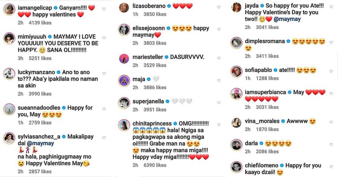 Celebrities, nawindang sa post ni Maymay Entrata tungkol sa kanyang “Valentino” Celebrities, nawindang sa post ni Maymay Entrata tungkol sa kanyang “Valentino”