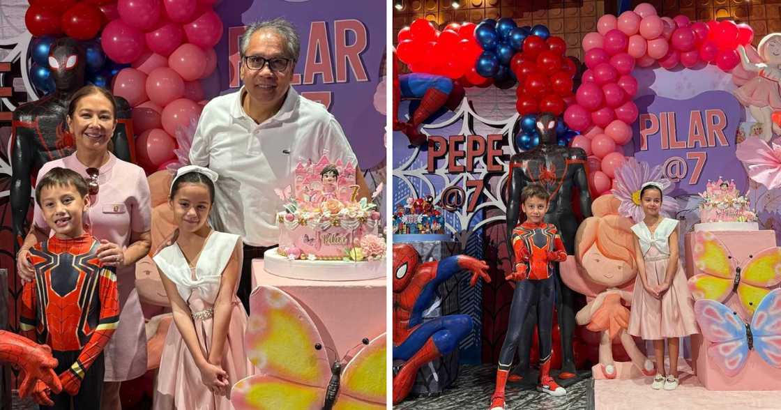 Korina Sanchez at Mar Roxas, nagsagawa ng masayang birthday party para kina Pepe at Pilar (@partystationphils)