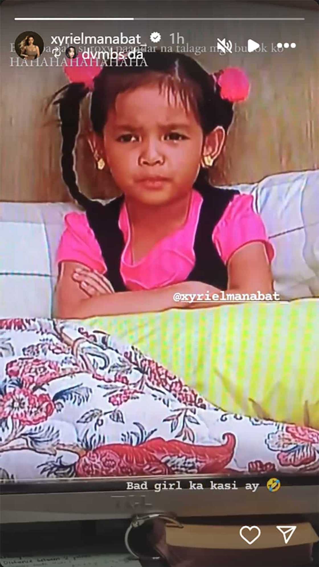 Xyriel Manabat, shinare vid noong bata pa: “Bago pa pala si Roxy paandar na talaga mga buhok ko” Xyriel Manabat, shinare vid noong bata pa: “Bago pa pala si Roxy paandar na talaga mga buhok ko”