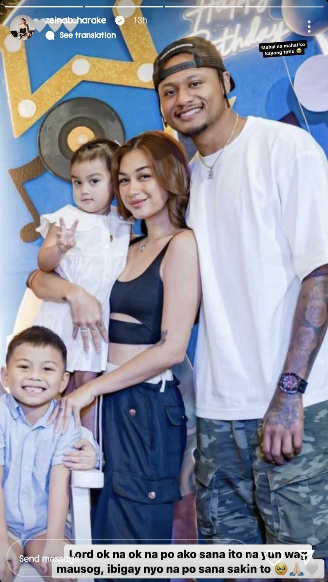 Zeinab Harake, may nakakaantig na mensahe sa family picture: "Sana ito na yun" Zeinab Harake, may nakakaantig na mensahe sa family picture: "Sana ito na yun"
